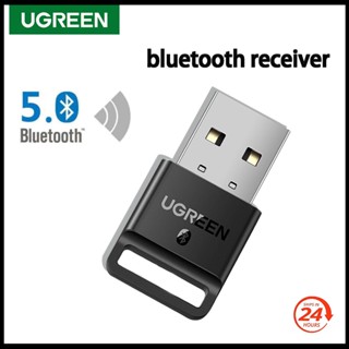 Ugreen เครื่องส่งสัญญาณเสียงบลูทูธไร้สาย 4.0 USB สําหรับ PC Wireless Dongle