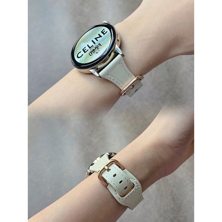 สายนาฬิกาข้อมือหนัง แบบบาง แบบเปลี่ยน สําหรับ Maimo Watch R GPS Smartwatch
