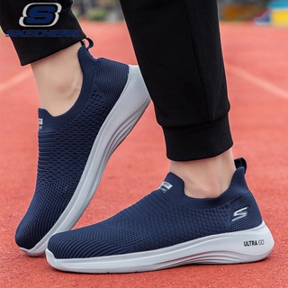 Skechers_ ULTRA GO รองเท้าผ้าใบลําลอง ข้อสั้น เหมาะกับการวิ่งมาราธอน สําหรับผู้ชาย และผู้หญิง