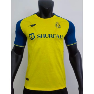 เสื้อเชิ้ตลําลอง ลายทีมชาติฟุตบอล Al-Nassr FC 2324 ชุดเหย้า