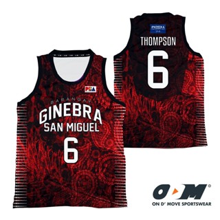 เสื้อกีฬาแขนสั้น ลายทีม Ginebra x ODM