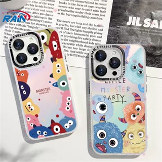 เคสโทรศัพท์มือถือแบบแข็ง ลายการ์ตูนมอนสเตอร์น่ารัก ไล่โทนสี หลากสี สําหรับ Infinix Hot 30i Hot 11 Play Hot 10 Play Hot 10 Lite Smart 7 Smart 6 Smart 5