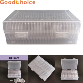 【Good】Coin Storage Box Coin Collection Commemorative Holder Household Supplies【Ready Stock】