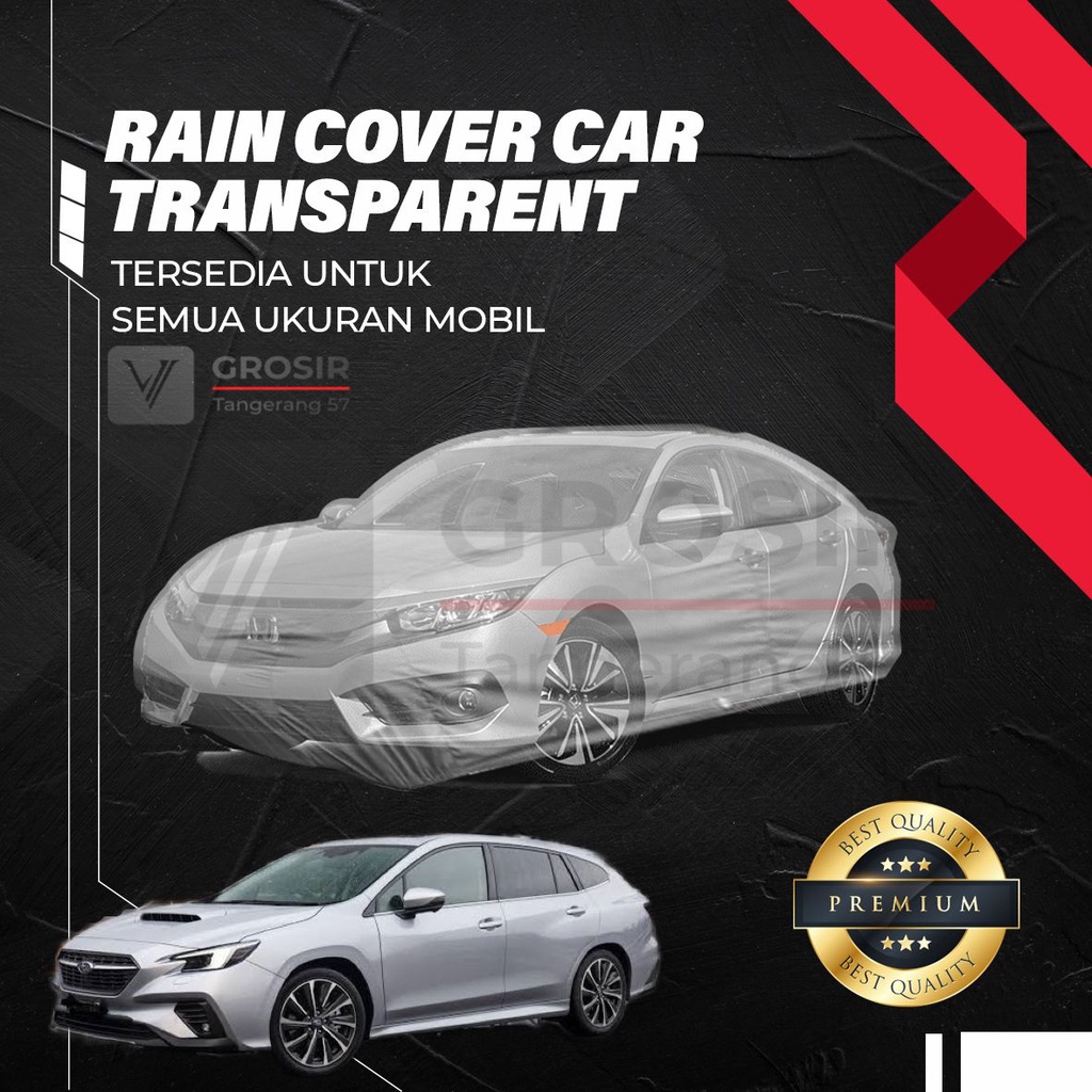 SUBARU WRX WAGON 2023 ผ้าคลุมรถแบบใส