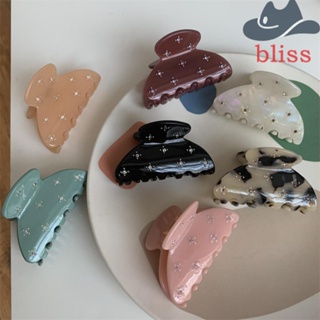 BLISS กิ๊บติดผม รูปกรดอะซิติก และกรงเล็บฉลามน่ารัก สไตล์เกาหลี สําหรับเด็กผู้หญิง