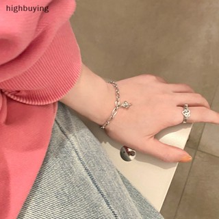 [highbuying] แฟชั่น สไตล์เกาหลี หวาน ดอกกุหลาบ สร้อยข้อมือ มินิมอล สุนทรียภาพ เรียบง่าย โซ่ข้อมือ สําหรับผู้หญิง งานแต่งงาน เครื่องประดับ ของขวัญ สินค้าใหม่