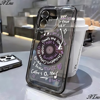 เคสโทรศัพท์มือถือ แบบนิ่ม ลายบันทึกภาษาอังกฤษ กันกระแทก สําหรับ Apple Iphone 13 14Promax 11 12 7 8p K2 มม.