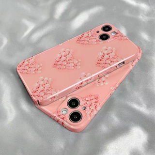 เคสโทรศัพท์มือถือ ลายตุ๊กตาหัวใจน่ารัก รวมทุกอย่าง สําหรับ Apple Iphone 7 13 14pro 11max 8p 3YLL