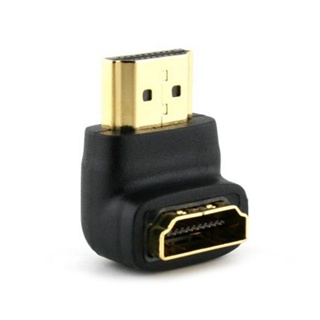 Rich2.br อะแดปเตอร์แปลง HDMI ตัวผู้ เป็น HDMI ตัวเมีย 90 องศา สําหรับทีวี 1080P HDTV