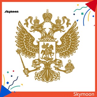 Skym* สติกเกอร์ตราสัญลักษณ์ รูปนกอินทรี สหพันธ์รัสเซีย สําหรับติดตกแต่งรถยนต์