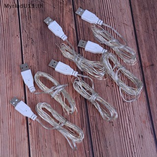 Myriadu สายไฟ Led 30 ดวง 20 ดวง 2 เมตร 3 เมตร ชาร์จ Usb ขนาดเล็ก