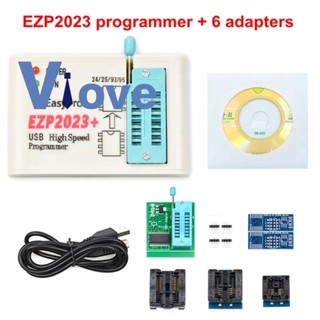 ชิปโปรแกรมเมอร์ EZP2023 EZP2023 รองรับแฟลชไบโอ 24 25 93 95 EEPROM 25