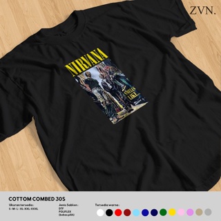 เวรเอ้ย  Aest HAETIC NIRVANA VINTAGE เสื้อยืดลําลอง แขนสั้น พิมพ์ลาย COMBED 30S DISTRO สําหรับผู้ชาย ผู้หญิง