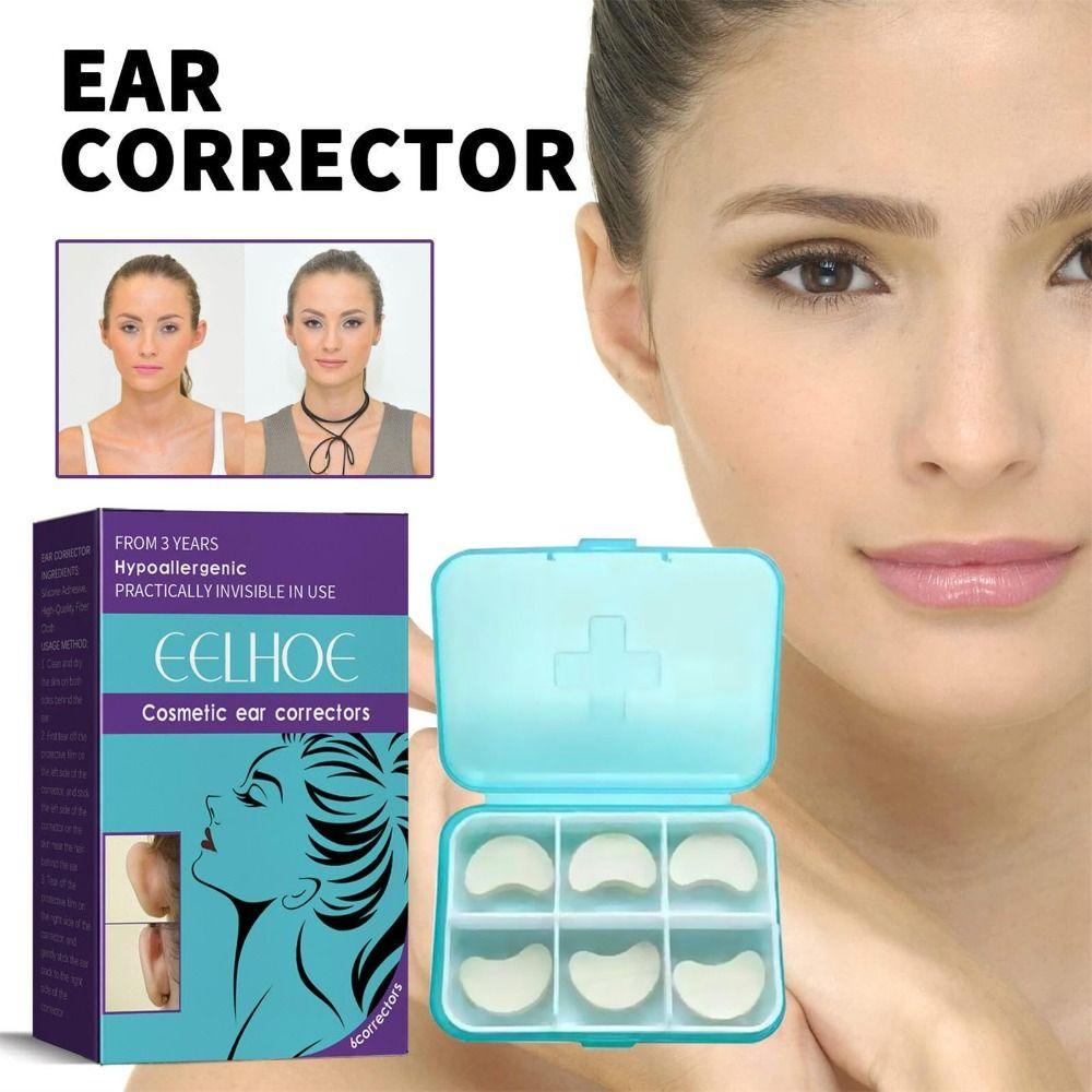 Amor12 Ear Correctors, Big Ear Problem Silicone Ear Valgus Correction, กันน้ําที่มองไม่เห็น Auricle Shaping ขาตั้งแนวตั้งสติกเกอร์หูกันน้ําทุกวัย