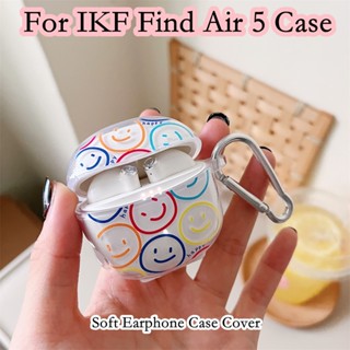 【ของแท้】เคสหูฟัง แบบนิ่ม ลายการ์ตูน สําหรับ IKF Find Air 5 IKF Find Air 5