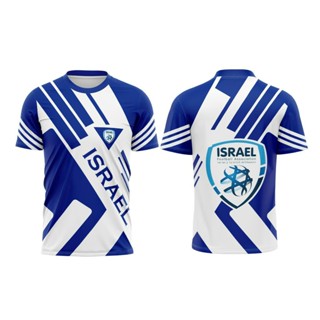 เสื้อยืดแขนสั้น พิมพ์ลาย Israeli แฟชั่น 2023 04