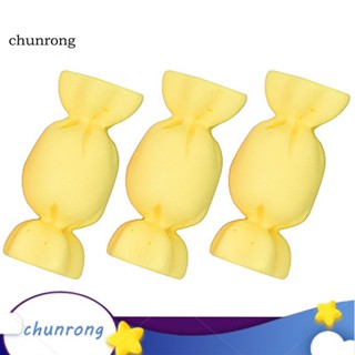 Chunrong โมเดลลูกอมจําลอง 3D DIY สําหรับตกแต่งบ้านตุ๊กตา 3 ชิ้น