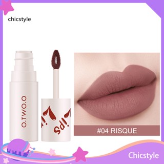 Chicstyle ลิปกลอส เนื้อแมตต์ 2 กรัม ใช้ง่าย สําหรับผู้หญิง