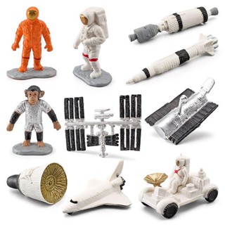 โมเดลฟิกเกอร์ รูปกล้องโทรทรรศน์อวกาศ Apollo Space Adventure 10 ชิ้น