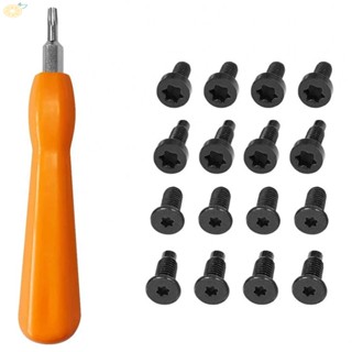 【VARSTR】Screwdriver Kit 17PCS ABS Carbon Steel Durable High Quality Orange Sale