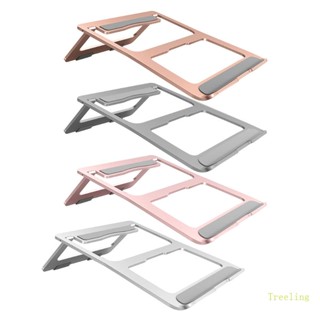 Treeling ขาตั้งแท็บเล็ต แล็ปท็อป แบบพกพา พับได้ ปรับได้ อุปกรณ์เสริม สําหรับ Pro Air Notebook