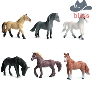 Bliss ของเล่นตุ๊กตาสัตว์ป่า พลาสติก เพื่อการเรียนรู้ สําหรับเด็ก