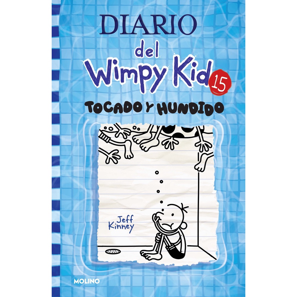 Tocado y hundido / The Deep End โดย Jeff Kinney (US edition ปกแข็ง)