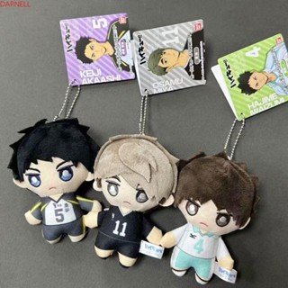 Darnell พวงกุญแจ จี้ตุ๊กตาอนิเมะ Haikyuu ผ้ากํามะหยี่ขนนิ่ม DIY อุปกรณ์เสริม สําหรับตกแต่งกระเป๋า