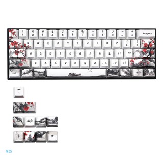 Win ปุ่มกดคีย์บอร์ด OEM Profile 71 ช็อต สําหรับ Cherry MX GH60 GK61