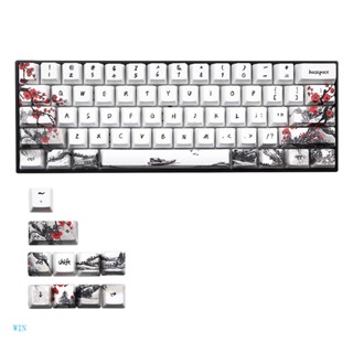 Win ปุ่มกดคีย์บอร์ด OEM Profile 71 ช็อต สําหรับ Cherry MX GH60 GK61