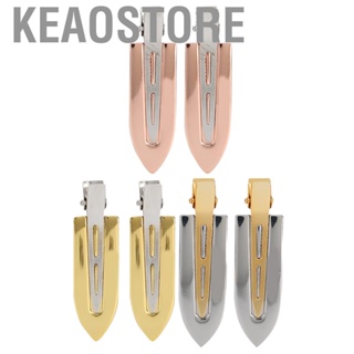 Keaostore Hair Clips Barrettes Decorative Electroplating Pins without leaving trace Elegant Handmade Fashion Accessories for Party Daily Hairpin Steel Styling