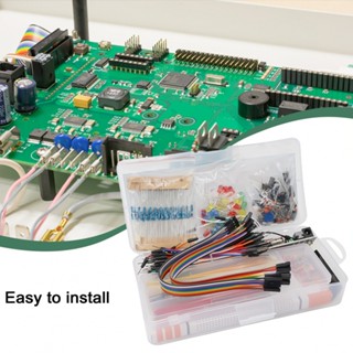 ชุดอุปกรณ์อิเล็กทรอนิกส์ 830 830 Point Breadboard Cable สําหรับ Arduino