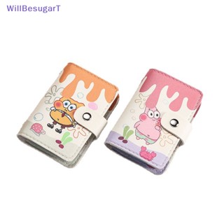 [WillBesugarT] กระเป๋าใส่บัตร ใบขับขี่ ลายการ์ตูนน่ารัก จุของได้เยอะ [ใหม่]