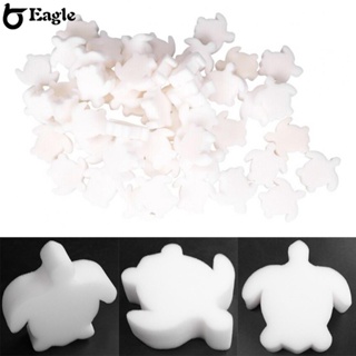 ⭐24H SHIPING⭐White Floating Spa Sponge Turtle Oil Absorbing Skimmer 50Pcs for Maximum Results