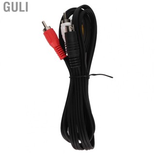 Guli Mini DIN 7 Pin Male To 3 RCA Cable Explosion Proof PVC Pure Copper Core for  Equipment