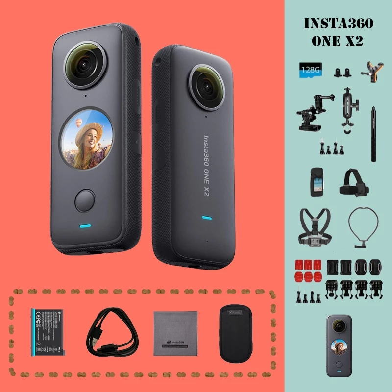 กล้อง Insta360 ONE X2 360 องศา 5.7K กันน้ำ