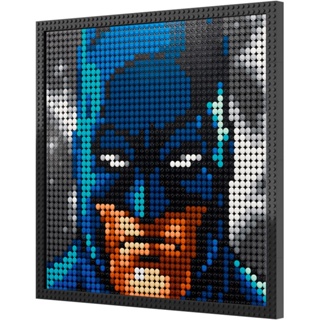 โมเดลบล็อกตัวต่อ รูป Iron Man Pixel Painting Mosaic Elvis Batman ของเล่นสําหรับเด็ก