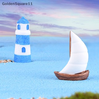 Goldensquare หางปลาวาฬนางเงือก ปลาโลมา เรซิ่น น่ารัก เครื่องประดับ สําหรับตกแต่งเรือใบ ชายหาด งานฝีมือ