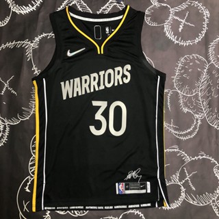 เสื้อกีฬาบาสเก็ตบอล NBA Golden State Warriors Stephen Curry Jersey สีดํา สําหรับผู้ชาย 2022 239596