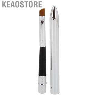Keaostore Lip  Brush  Silver Fibre Hair Elastic Multifunctional for Travel