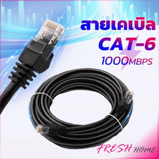 สายเคเบิล สายแลน LAN รองรับความถี่ 1000 Mbps ความยาว 5m-10m Network cable