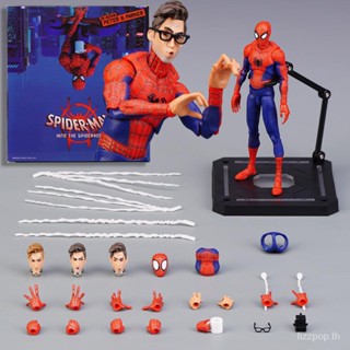 [พร้อมส่ง] โมเดลตุ๊กตาฟิกเกอร์ Spider-Man Parallel Universe Fat Peter Parker Hands-on คุณภาพสูง