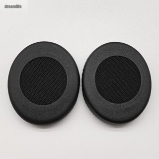 【DREAMLIFE】Ear Cushions 2 Pcs/Set Accessories Artificial Leather Flexible On-ear Pair