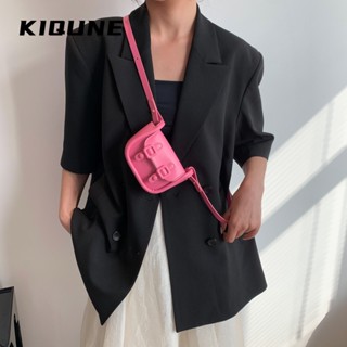 KIQUNE   กระเป๋าสะพาย ข้าง กระเป๋าผู้หญิงสะพายข้าง 2023 new  สวย สบาย คุณภาพสูง Stylish L91TIMC 37Z230910