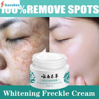 Freckle Cream Dark Spots Remover Melasma Cream Fade Dark Spots Whitening Brightening Face Cream 20g ICECUBES