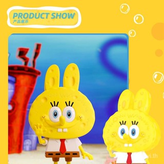 ฟิกเกอร์ popmart popmart labubu SpongeBob SquarePants Big Baby labubu ขนาดใหญ่ สําหรับตกแต่ง VKVS