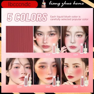 Ibcccndc บลัชออน ลิปกลอส เนื้อกํามะหยี่ ให้ความชุ่มชื้น ติดทนนาน 5 สี