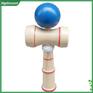 {BIG} ของเล่นเด็ก เกม Kendama Ball แบบไม้ สไตล์ญี่ปุ่นดั้งเดิม