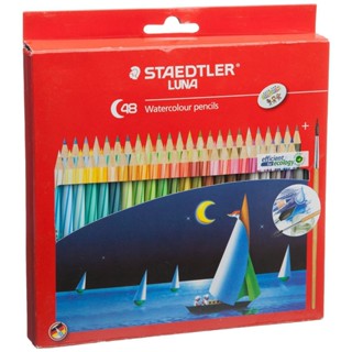 Staedtler ดินสอสีน้ํา 36/48 หลากสี พร้อมแปรง