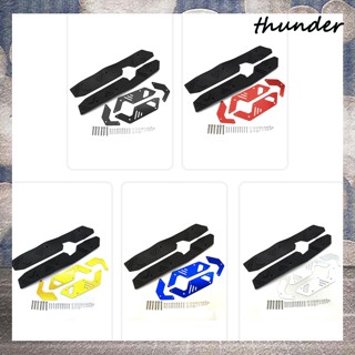 Thunder แผ่นเหยียบพักเท้า อะลูมิเนียมอัลลอย กันลื่น สําหรับรถจักรยานยนต์ Adv160